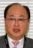 ご挨拶する林田会長