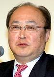 ご挨拶する林田会長