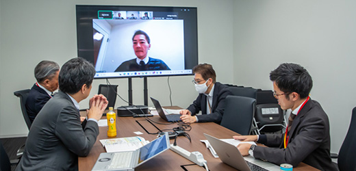 発表風景 : 人材育成研究会