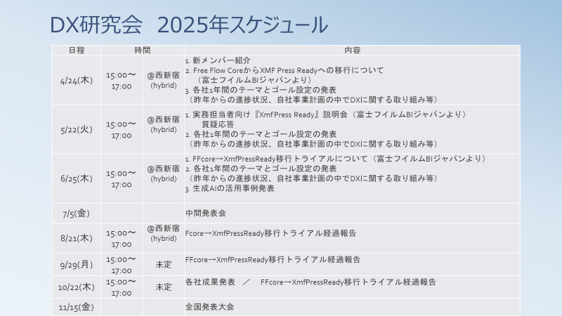 【DX研究会】：発表資料
