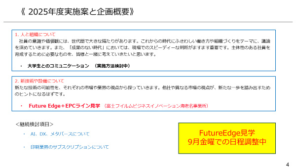 【経営者の会】

：発表資料